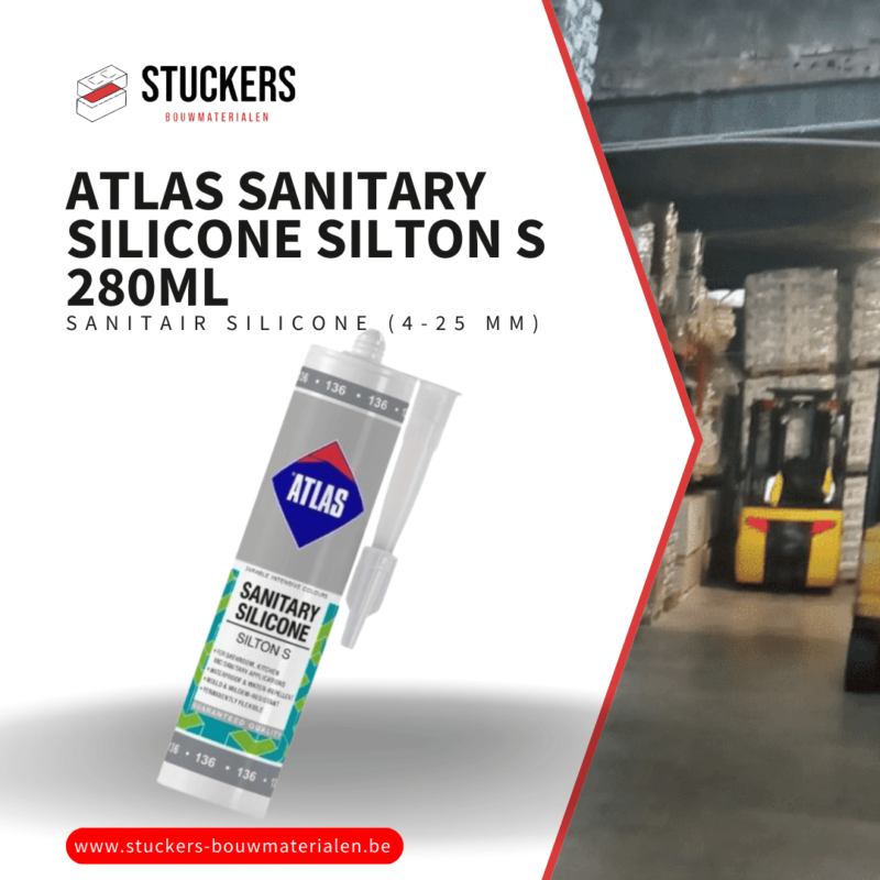 ATLAS Sanitary Silicone Silton S 280ml