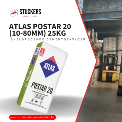 Atlas POSTAR 20 (10-80mm) 25kg