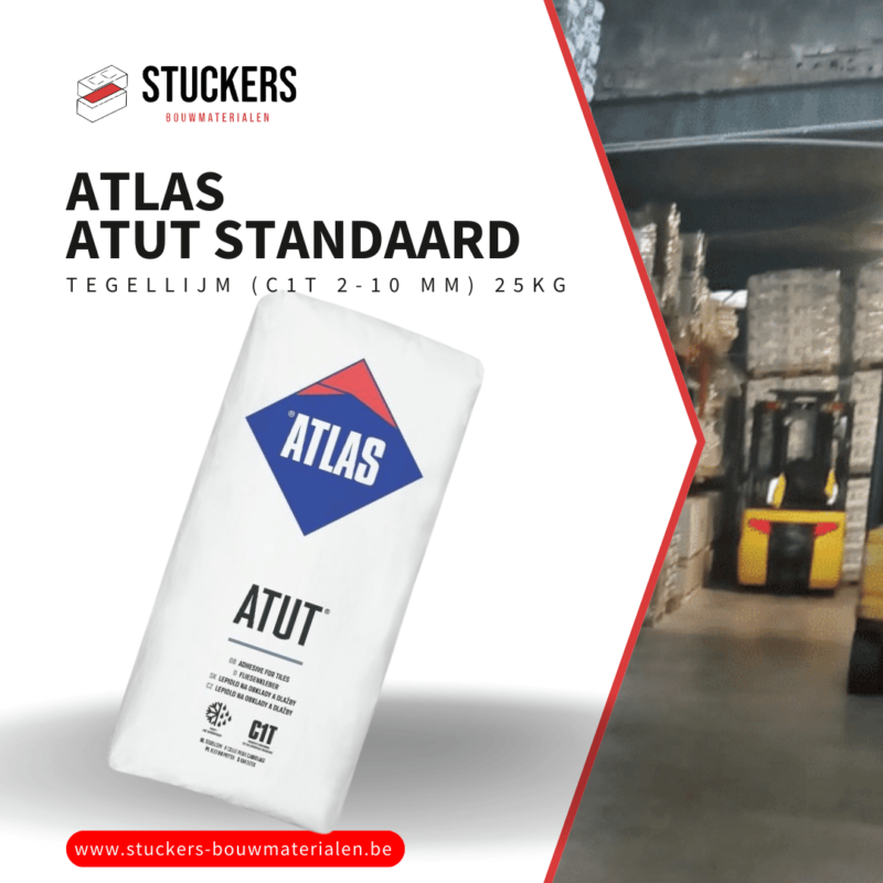 Atlas ATUT Standaard Tegellijm (C1T 2-10 mm) 25kg