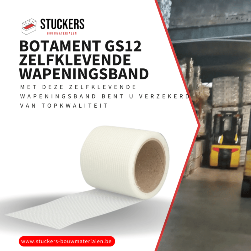 Botament GS12 Zelfklevende Wapeningsband