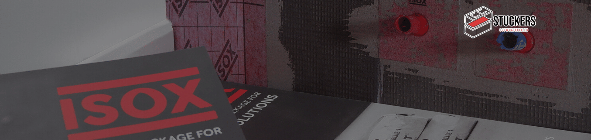 Isox witte logo - Stuckers Bouwmaterialen