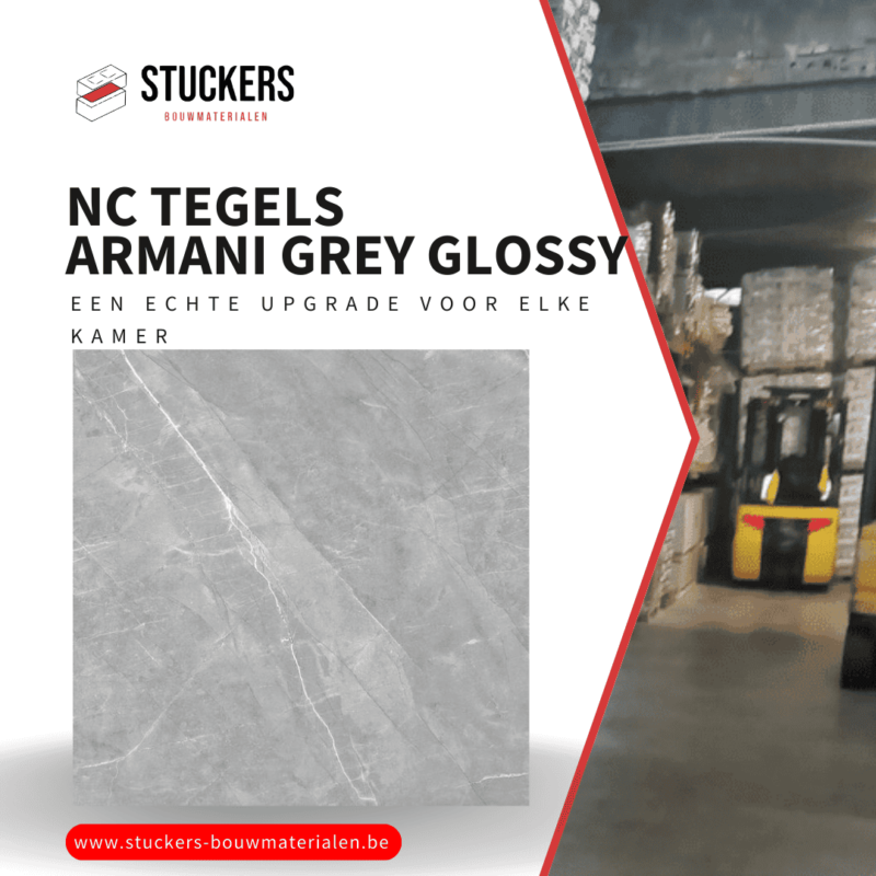 NC Tegels ARMANI GREY GLOSSY