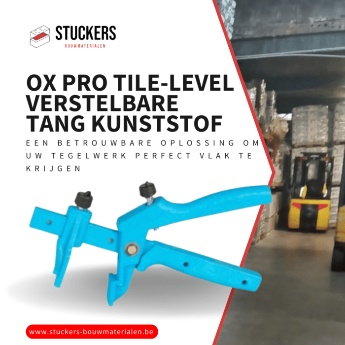 OX PRO TILE-LEVEL VERSTELBARE TANG KUNSTSTOF