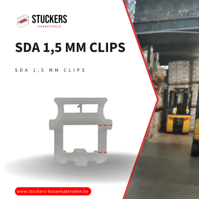 SDA 1 mm clips