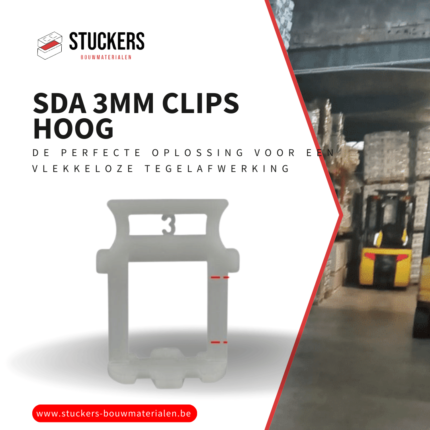 SDA 3mm Clips Hoog