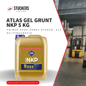 Atlas Gel GRUNT NKP 5 KG geen druppels of spetters!