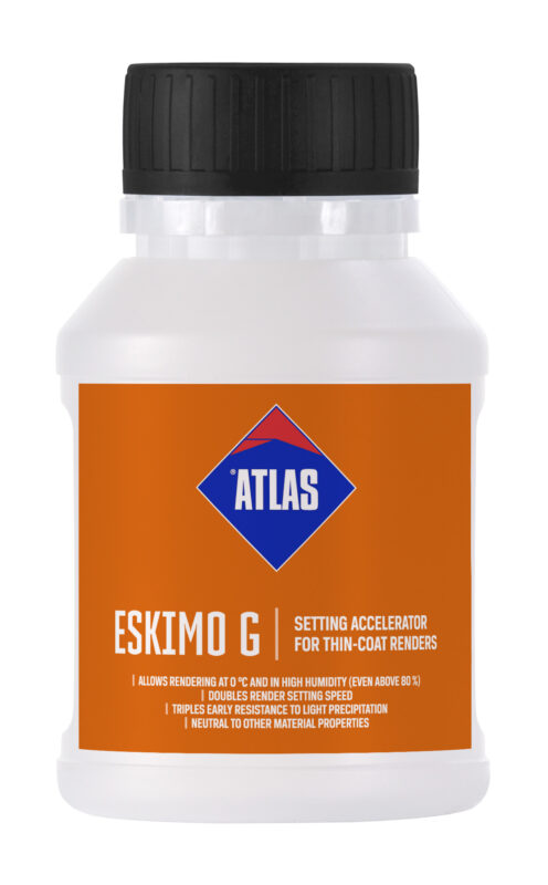 ATLAS ESKIMO G – Versneller voor Sierpleisters | Stuckers Bouwmaterialen