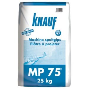 Knauf Spuitgips MP75 25 kg – Snel en Efficiënt Stucen