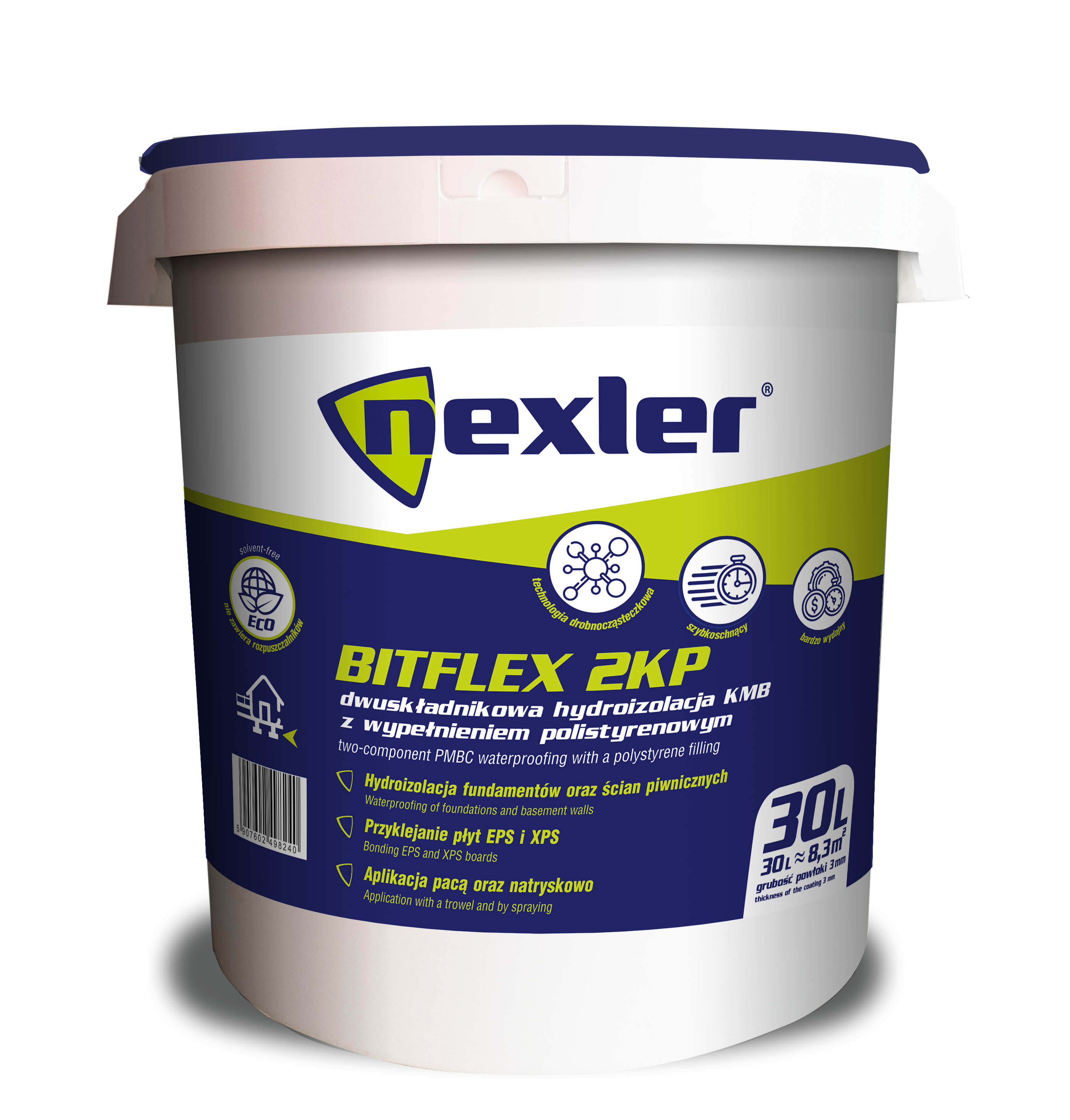 NEXLER BITFLEX 2KP - Duurzame Waterdichting | Stuckers Bouwmaterialen