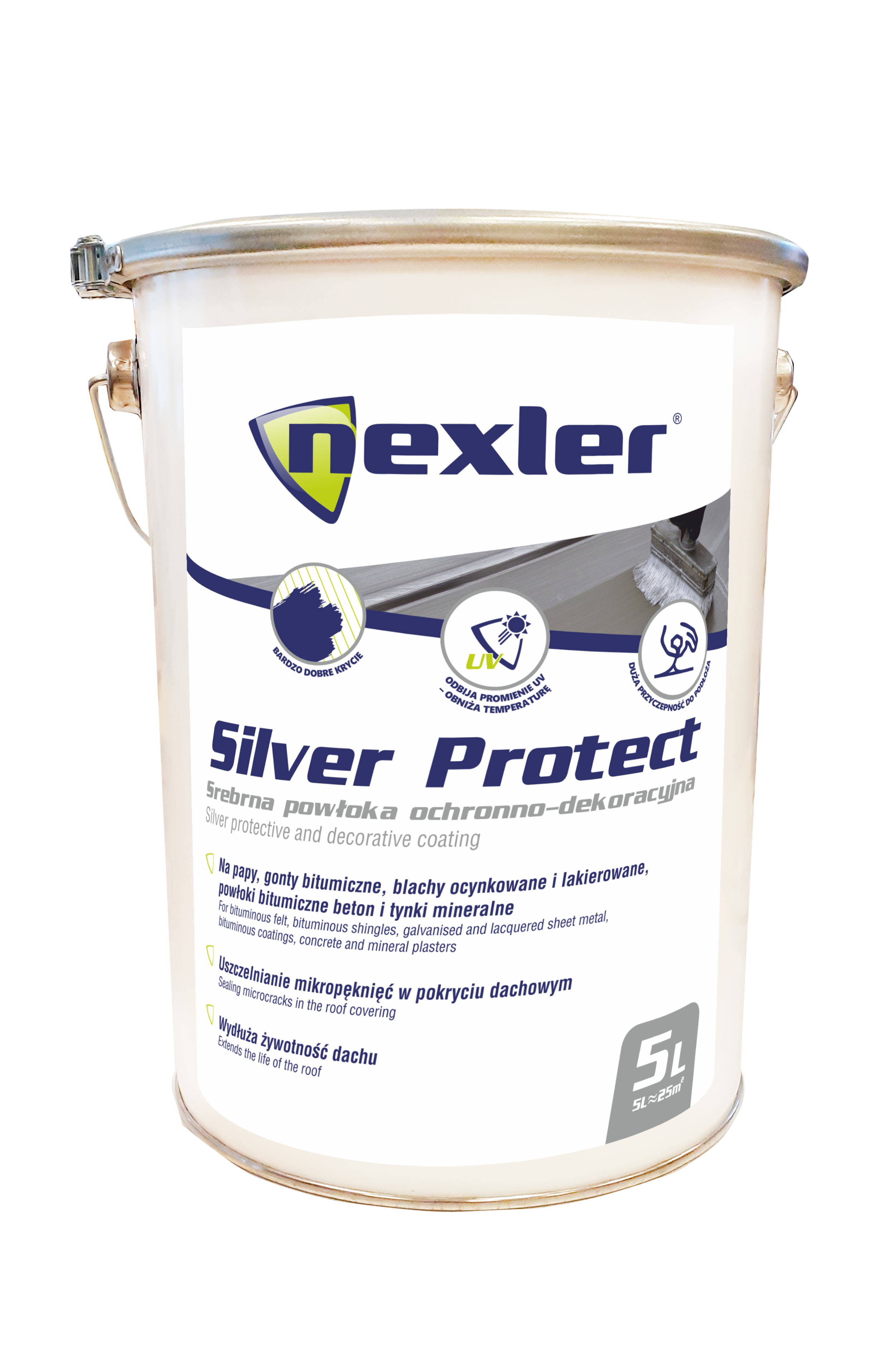 NEXLER Silver Protect - Duurzame en UV-bestendige Dakbescherming