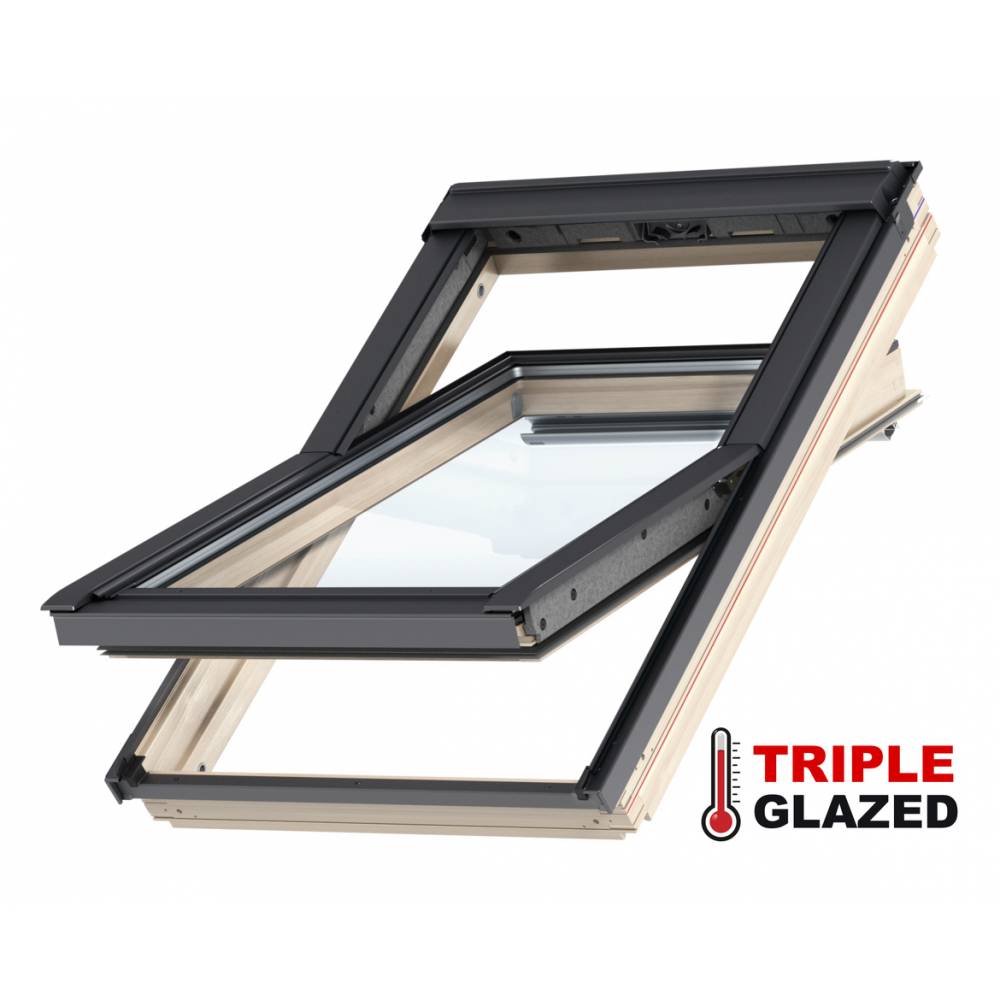 VELUX Triple Glazed Dakraam 94x118cm | Isolatie & Comfort